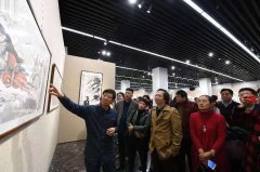“不忘初心——仇立权画学习用典水墨丹青展”在京举行